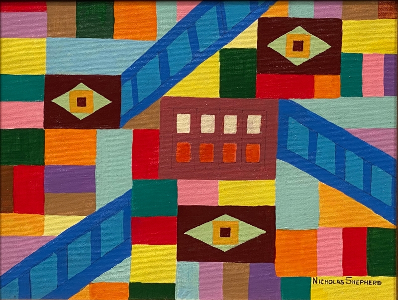 Ladders of Industry by artist Nicholas Shepherd